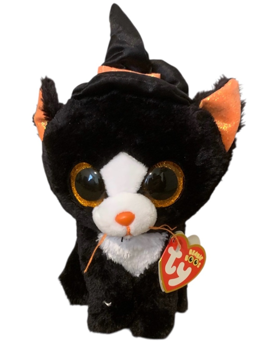 Ty Beanie Boos Witchie the Cat Halloween 2019 Plush Stuffed Animal Mint Tags toy